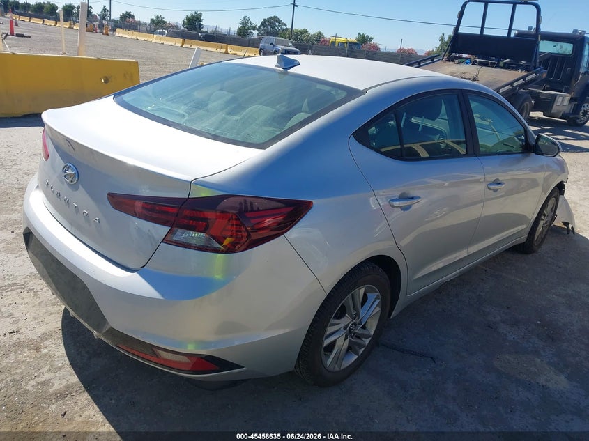2019 Hyundai Elantra VIN KMHD84LF5KU770817 IAAI salvage auction — RIGHT FRONT, Salvage (Arizona), sold $1,325 on 2026-07-23 (photo 4)