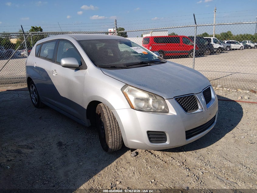 2009 Pontiac Vibe VIN 5Y2SL67849Z451584 IAAI salvage auction — NORMAL WEAR, Original (Ohio), sold $25 on 2026-07-21 (photo 1)
