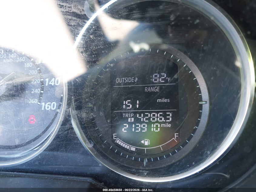 2013 Mazda Cx-5 VIN JM3KE2BEXD0153500 IAAI salvage auction — FRONT END, Clear - Dealer Only (California), sold $2,200 on 2026-07-08 (photo 7)