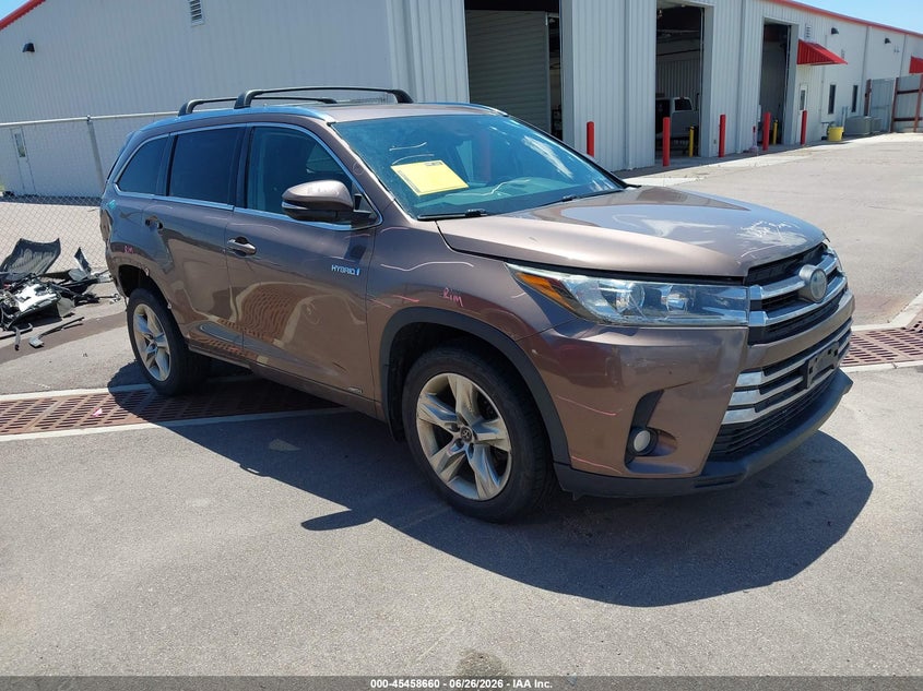 2017 Toyota Highlander VIN 5TDDGRFH1HS030180 IAAI salvage auction — REAR END, Salvage (Colorado), sold $5,700 on 2026-08-07 (photo 1)