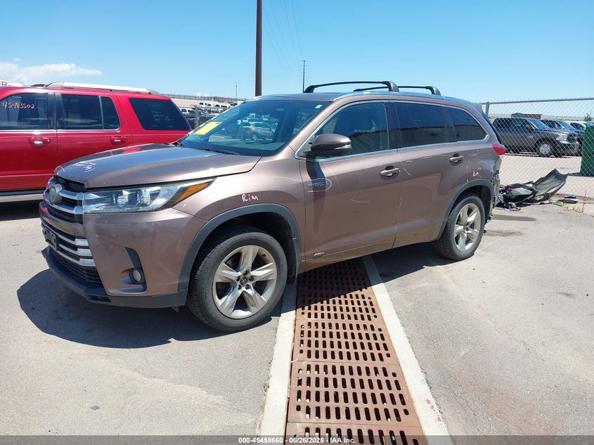 2017 Toyota Highlander VIN 5TDDGRFH1HS030180 IAAI salvage auction — REAR END, Salvage (Colorado), sold $5,700 on 2026-08-07 (photo 2)