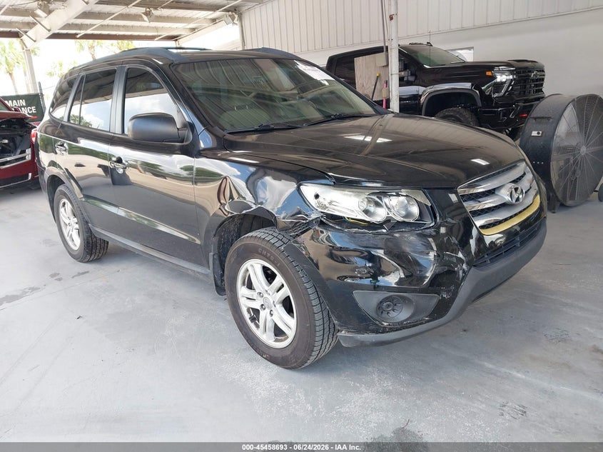 2012 Hyundai Santa fe VIN 5XYZG3AB4CG125215 IAAI salvage auction — RIGHT FRONT, Rebuildable (Florida), sold $875 on 2026-07-09 (photo 1)