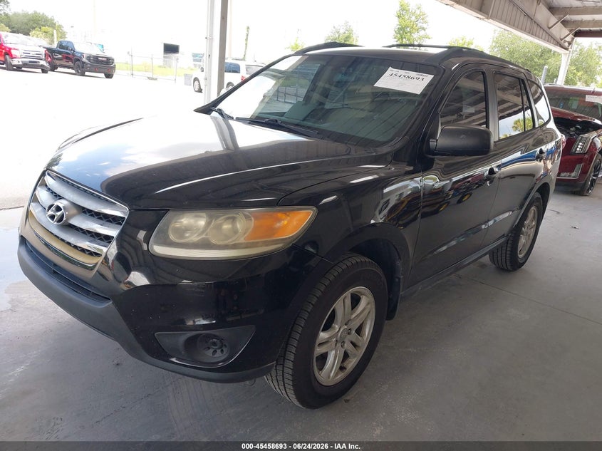 2012 Hyundai Santa fe VIN 5XYZG3AB4CG125215 IAAI salvage auction — RIGHT FRONT, Rebuildable (Florida), sold $875 on 2026-07-09 (photo 2)