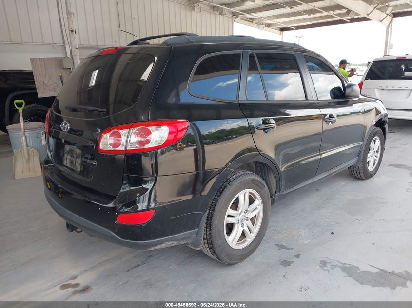 2012 Hyundai Santa fe VIN 5XYZG3AB4CG125215 IAAI salvage auction — RIGHT FRONT, Rebuildable (Florida), sold $875 on 2026-07-09 (photo 4)