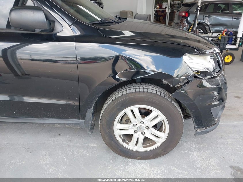 2012 Hyundai Santa fe VIN 5XYZG3AB4CG125215 IAAI salvage auction — RIGHT FRONT, Rebuildable (Florida), sold $875 on 2026-07-09 (photo 6)