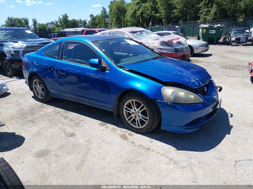 2006 Acura Rsx VIN JH4DC54816S006665 IAAI salvage auction — FRONT END, Salvage - Greater Than 75% (Maryland), sold $525 on 2026-07-11 (photo 1)