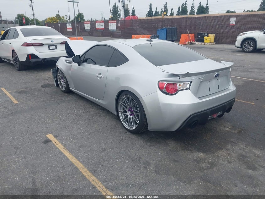 2014 Subaru Brz VIN JF1ZCAC11E9602715 IAAI salvage auction — FRONT END, Salvage (California), sold $2,300 on 2026-07-13 (photo 3)