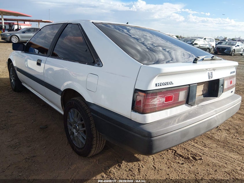 1989 Honda Accord VIN JHMCA5468KC013701 IAAI salvage auction — NORMAL WEAR, Clear (Arizona), sold $600 on 2026-07-07 (photo 3)