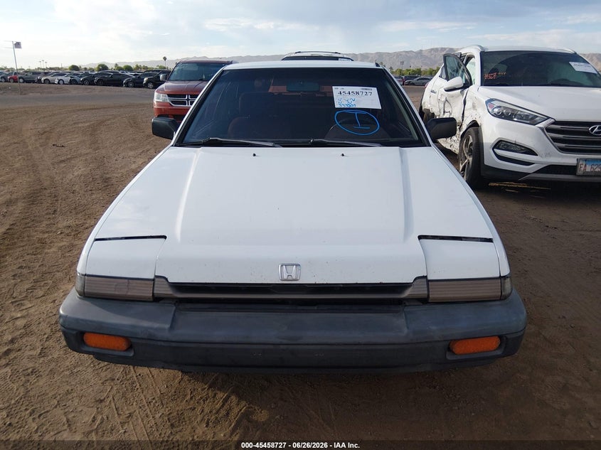 1989 Honda Accord VIN JHMCA5468KC013701 IAAI salvage auction — NORMAL WEAR, Clear (Arizona), sold $600 on 2026-07-07 (photo 6)