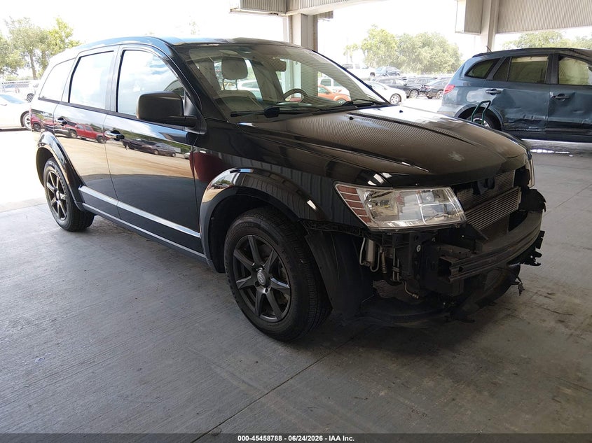 2014 Dodge Journey VIN 3C4PDCABXET163687 IAAI salvage auction — FRONT END, Rebuildable (Florida), sold $900 on 2026-07-10 (photo 1)