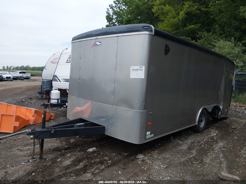 2020 Falcon trailerworks inc Other VIN 7HB211821L1001291 IAAI salvage auction — REAR END, Bill Of Sale (Ohio), sold $150 on 2026-07-07 (photo 2)