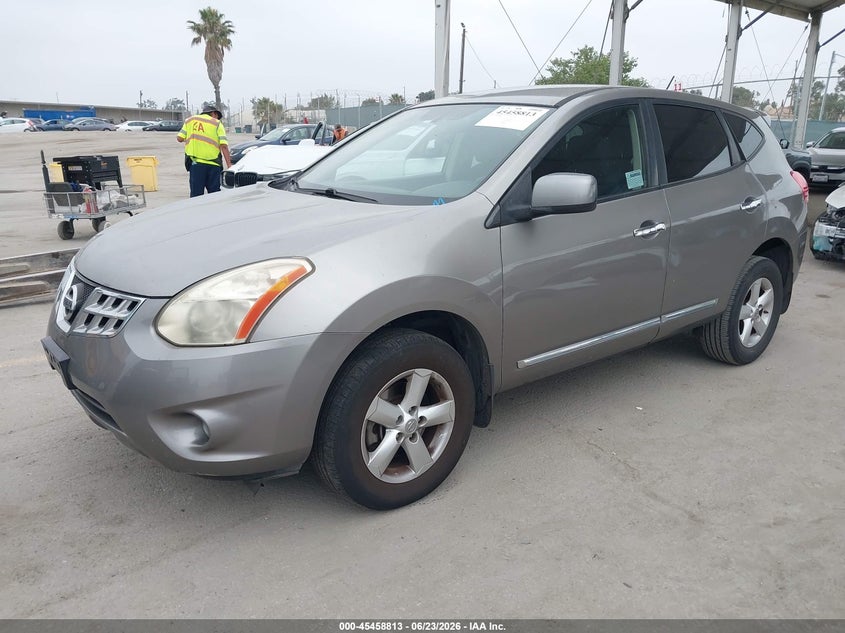 2013 Nissan Rogue VIN JN8AS5MT9DW504943 IAAI salvage auction — RIGHT FRONT, Salvage Title, sold $800 on 2026-07-29 (photo 2)