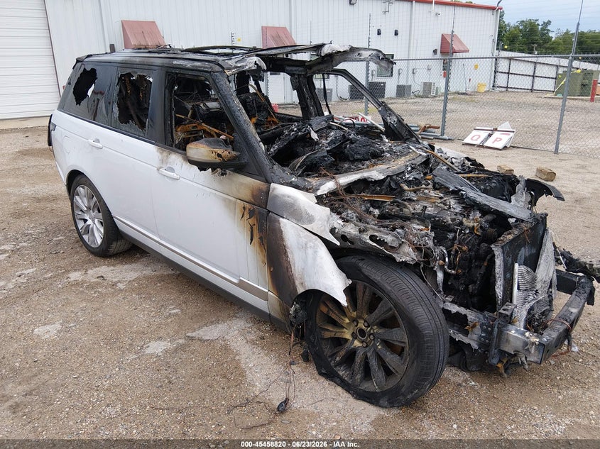 2015 Land rover RANGE ROVER VIN SALGS2TF3FA228221 IAAI salvage auction — BURN, Salvage (Louisiana), sold $50 on 2026-07-29 (photo 1)