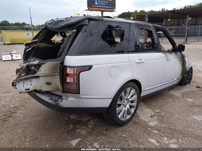 2015 Land rover RANGE ROVER VIN SALGS2TF3FA228221 IAAI salvage auction — BURN, Salvage (Louisiana), sold $50 on 2026-07-29 (photo 4)