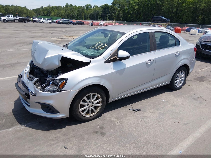 2017 Chevrolet SONIC VIN 1G1JD5SH4H4123967 IAAI salvage auction — NORMAL WEAR, Clear (North Carolina), sold $450 on 2026-07-05 (photo 2)