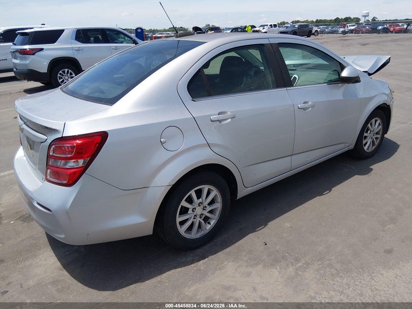 2017 Chevrolet SONIC VIN 1G1JD5SH4H4123967 IAAI salvage auction — NORMAL WEAR, Clear (North Carolina), sold $450 on 2026-07-05 (photo 4)