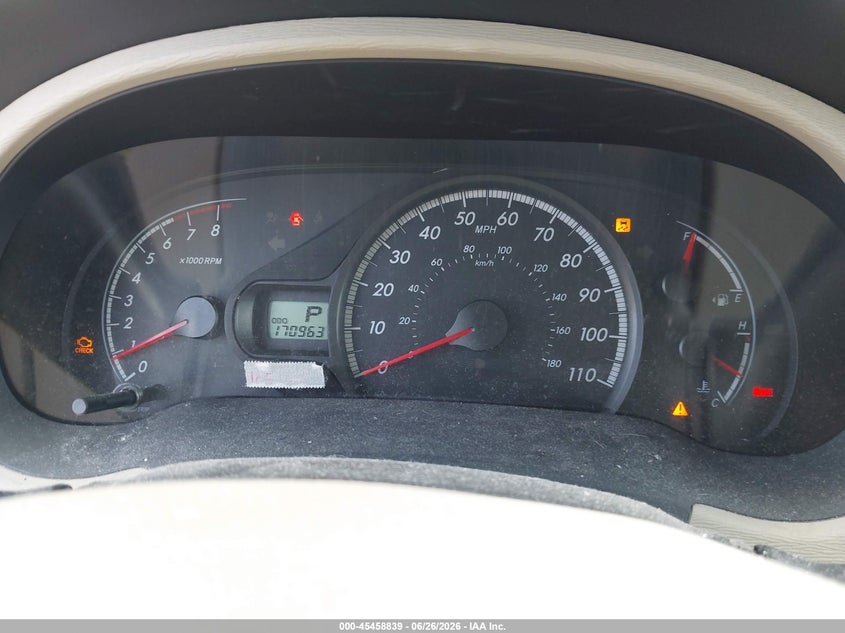 2011 Toyota Sienna VIN 5TDKK3DC2BS148871 IAAI salvage auction — NORMAL WEAR, Clear (Louisiana), sold $1,200 on 2026-07-20 (photo 7)