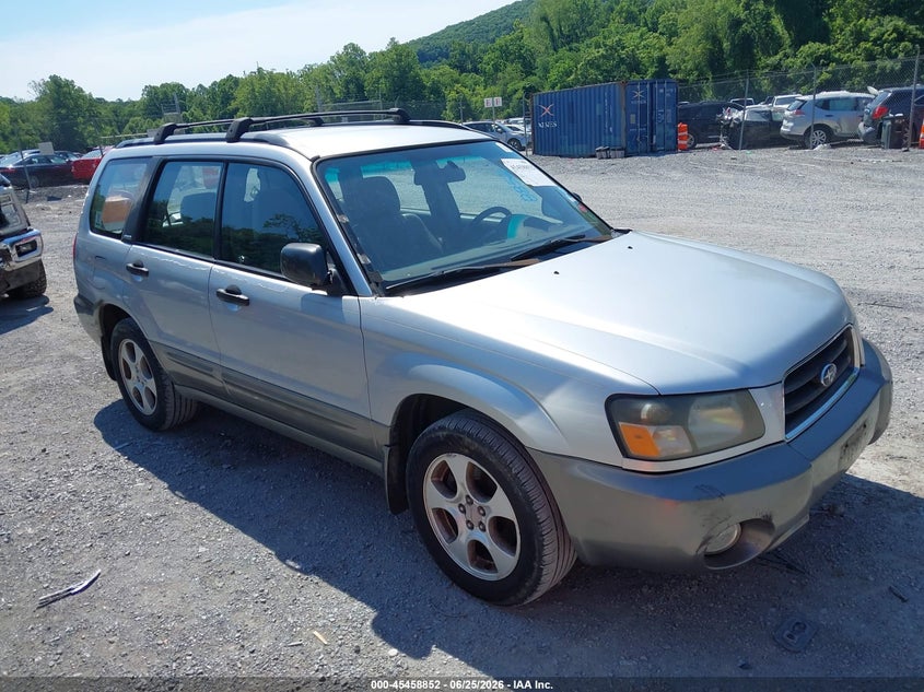 2003 Subaru Forester VIN JF1SG656X3H764292 IAAI salvage auction — NORMAL WEAR, Clear (Virginia), sold $550 on 2026-07-07 (photo 1)