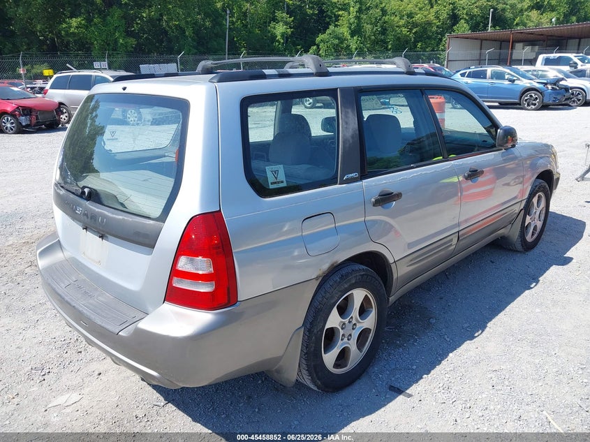 2003 Subaru Forester VIN JF1SG656X3H764292 IAAI salvage auction — NORMAL WEAR, Clear (Virginia), sold $550 on 2026-07-07 (photo 4)