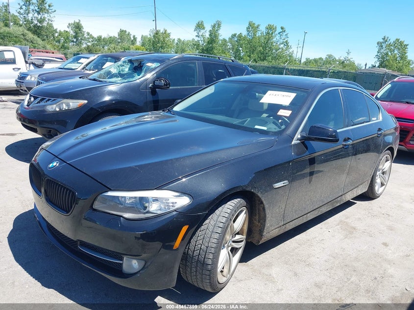 2013 BMW 5er VIN WBAFU7C53DDU69397 IAAI salvage auction — REAR END, Salvage (Ohio), sold $725 on 2026-07-21 (photo 2)