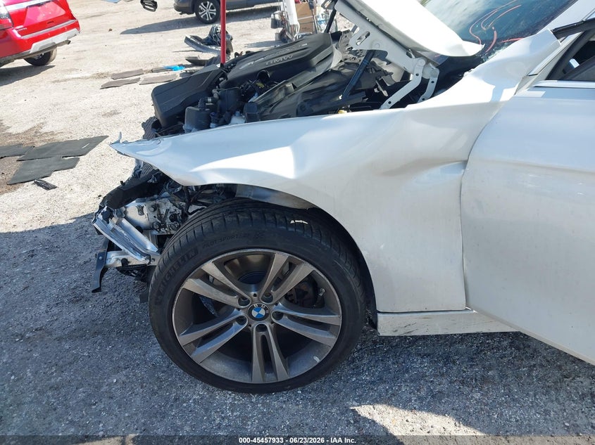 2018 BMW 3er VIN WBA8B9C56JEE81806 IAAI salvage auction — FRONT END, Rebuildable (Florida), sold $650 on 2026-07-23 (photo 6)