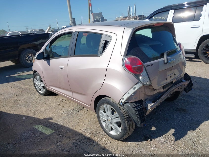 2013 Chevrolet Spark VIN KL8CD6S92DC578937 IAAI salvage auction — REAR END, Clear (Indiana), sold $850 on 2026-07-15 (photo 3)