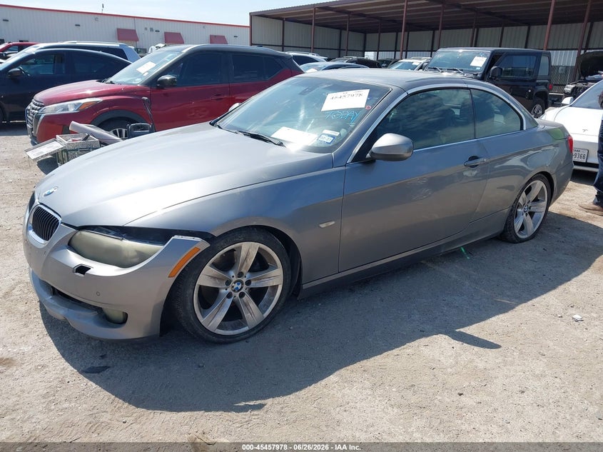 2011 BMW 3 series VIN WBADW3C50BE446449 IAAI salvage auction — FRONT END, Salvage (Texas), sold $300 on 2026-08-18 (photo 2)