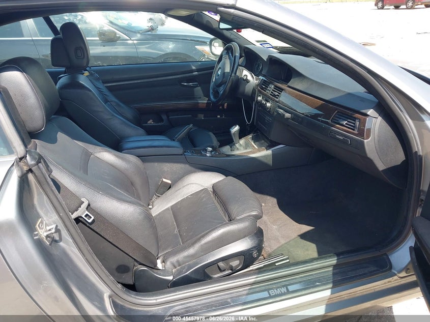 2011 BMW 3 series VIN WBADW3C50BE446449 IAAI salvage auction — FRONT END, Salvage (Texas), sold $300 on 2026-08-18 (photo 5)