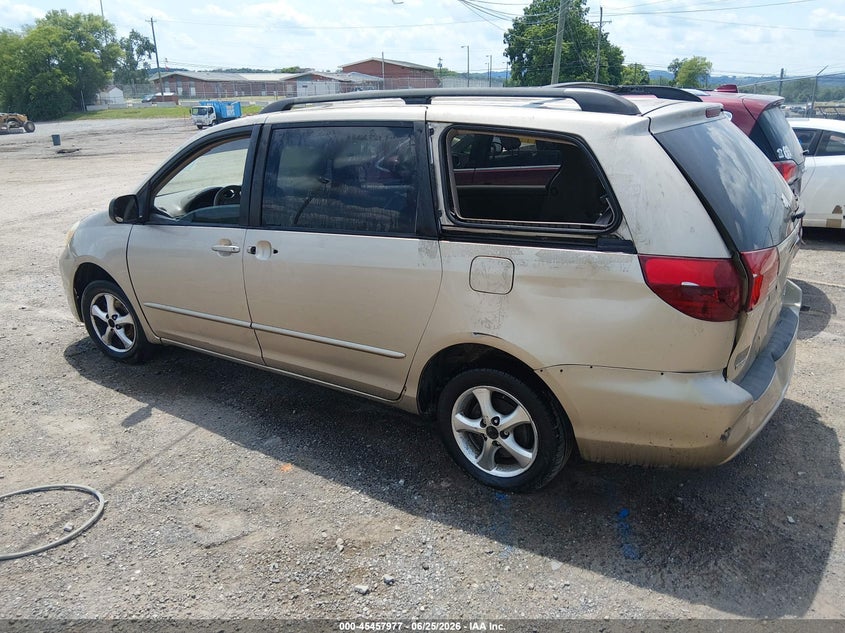2004 Toyota Sienna VIN 5TDZA23C54S150839 IAAI salvage auction — NORMAL WEAR, Clear (Tennessee), sold $600 on 2026-07-23 (photo 3)