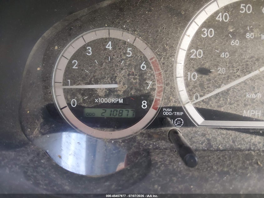 2004 Toyota Sienna VIN 5TDZA23C54S150839 IAAI salvage auction — NORMAL WEAR, Clear (Tennessee), sold $600 on 2026-07-23 (photo 7)