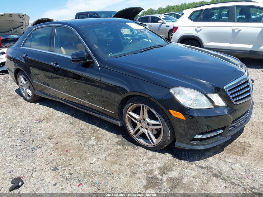 2013 Mercedes-benz E-klasse VIN WDDHF5KB1DA765785 IAAI salvage auction — LEFT SIDE, Salvage (Georgia), sold $3,550 on 2026-07-29 (photo 1)