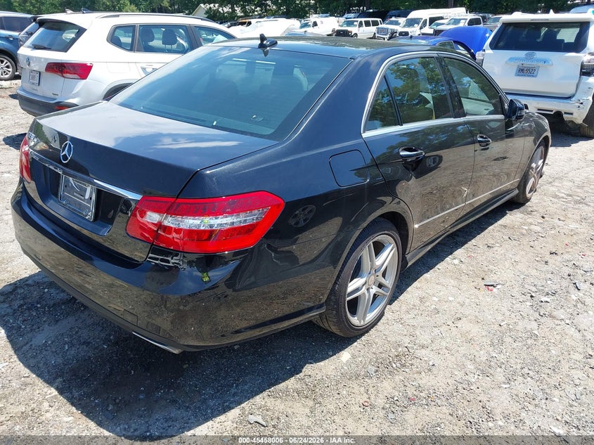 2013 Mercedes-benz E-klasse VIN WDDHF5KB1DA765785 IAAI salvage auction — LEFT SIDE, Salvage (Georgia), sold $3,550 on 2026-07-29 (photo 4)