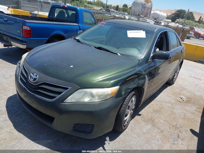 2011 Toyota Camry VIN 4T4BF3EK8BR131502 IAAI salvage auction — NORMAL WEAR, Salvage (California), sold $850 on 2026-07-09 (photo 2)