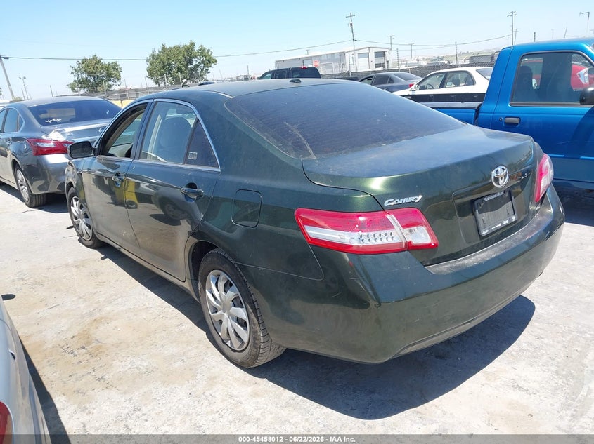 2011 Toyota Camry VIN 4T4BF3EK8BR131502 IAAI salvage auction — NORMAL WEAR, Salvage (California), sold $850 on 2026-07-09 (photo 3)
