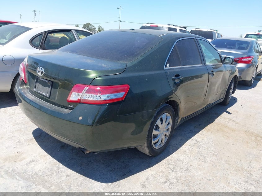 2011 Toyota Camry VIN 4T4BF3EK8BR131502 IAAI salvage auction — NORMAL WEAR, Salvage (California), sold $850 on 2026-07-09 (photo 4)