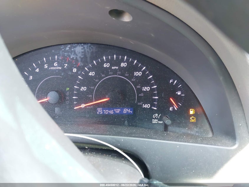 2011 Toyota Camry VIN 4T4BF3EK8BR131502 IAAI salvage auction — NORMAL WEAR, Salvage (California), sold $850 on 2026-07-09 (photo 7)