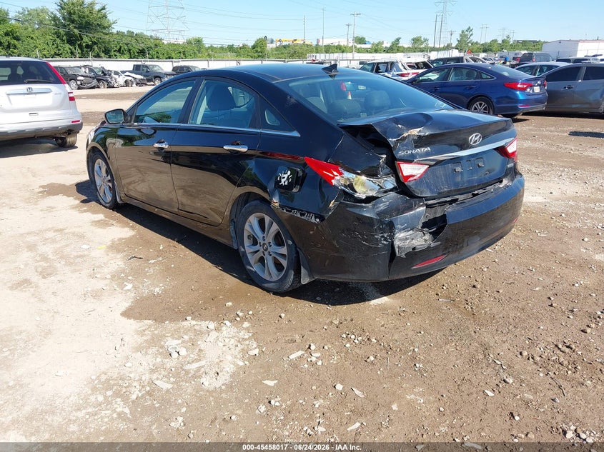 2013 Hyundai Sonata VIN 5NPEC4AC5DH551014 IAAI salvage auction — REAR END, Salvage (Ohio), sold $825 on 2026-07-16 (photo 3)