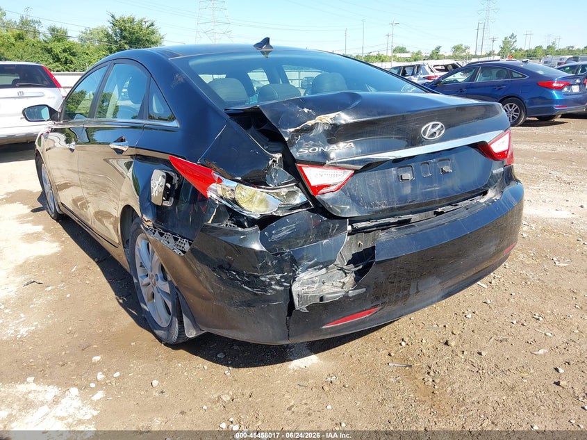 2013 Hyundai Sonata VIN 5NPEC4AC5DH551014 IAAI salvage auction — REAR END, Salvage (Ohio), sold $825 on 2026-07-16 (photo 6)
