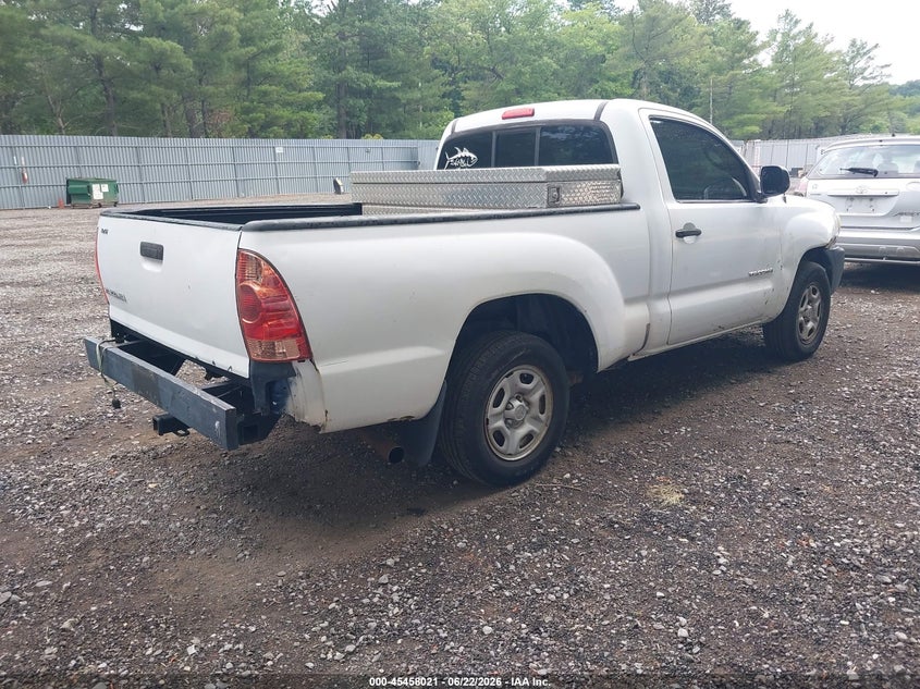 2006 Toyota Tacoma VIN 5TENX22N56Z298687 IAAI salvage auction — NORMAL WEAR, Clear (New Jersey), sold $1,450 on 2026-07-29 (photo 4)