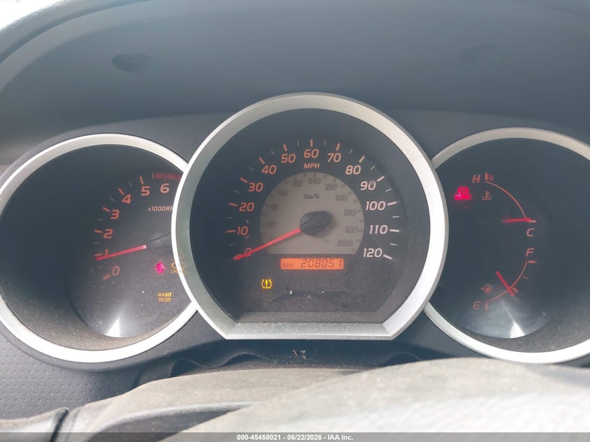 2006 Toyota Tacoma VIN 5TENX22N56Z298687 IAAI salvage auction — NORMAL WEAR, Clear (New Jersey), sold $1,450 on 2026-07-29 (photo 7)