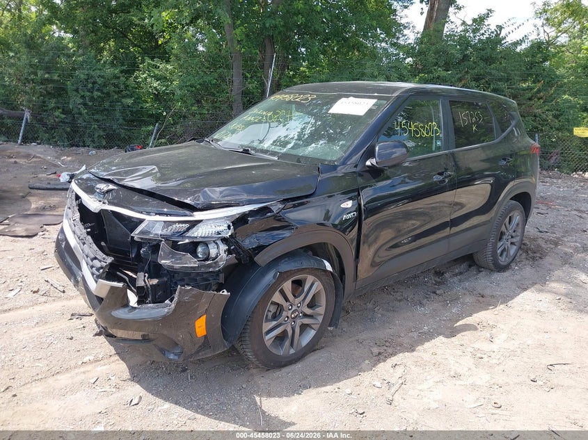 2021 Kia Seltos VIN KNDEPCAA1M7157253 IAAI salvage auction — LEFT FRONT, Salvage (Indiana), sold $3,600 on 2026-08-02 (photo 6)