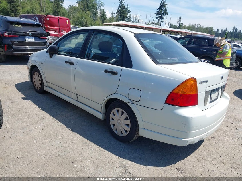 2007 Suzuki Aerio VIN JS2RA62S075353783 IAAI salvage auction — NORMAL WEAR, Clear (Washington), sold $475 on 2026-07-08 (photo 3)