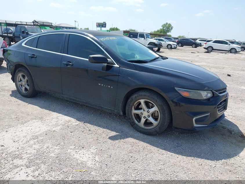 2017 Chevrolet Malibu VIN 1G1ZB5ST5HF101039 IAAI salvage auction — REAR END, Salvage (Texas), sold $900 on 2026-07-19 (photo 1)