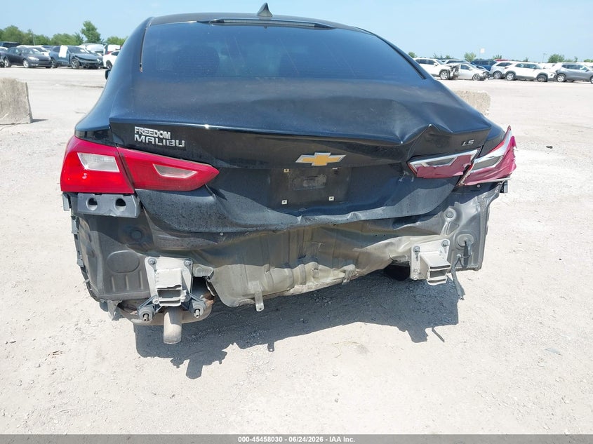 2017 Chevrolet Malibu VIN 1G1ZB5ST5HF101039 IAAI salvage auction — REAR END, Salvage (Texas), sold $900 on 2026-07-19 (photo 6)