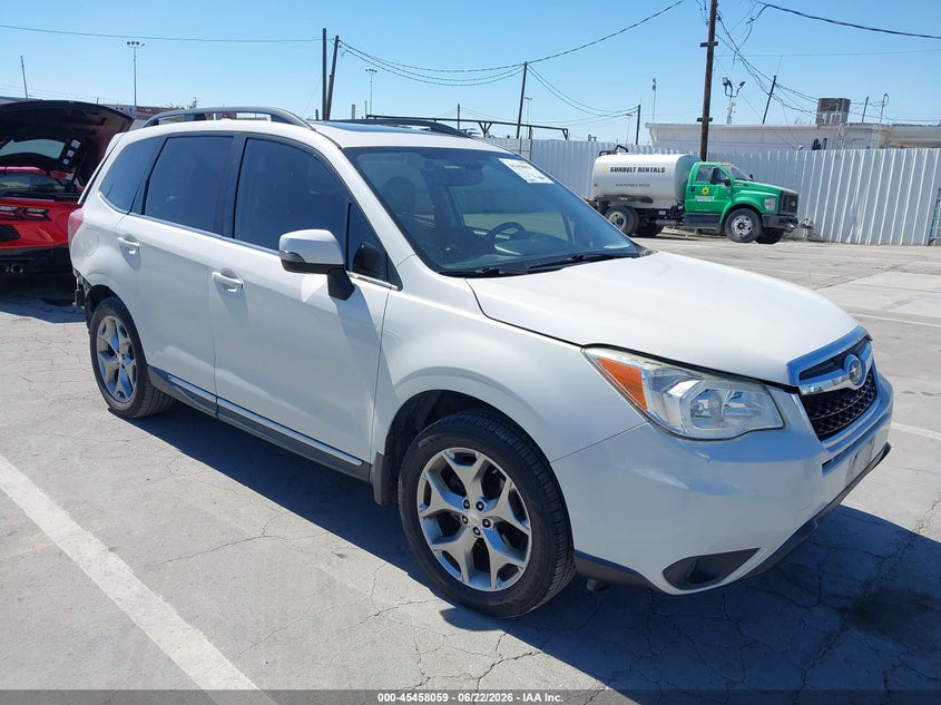 2016 Subaru Forester VIN JF2SJAXC7GH454786 IAAI salvage auction — FRONT & REAR, Salvage (California), sold $1,700 on 2026-07-08 (photo 1)