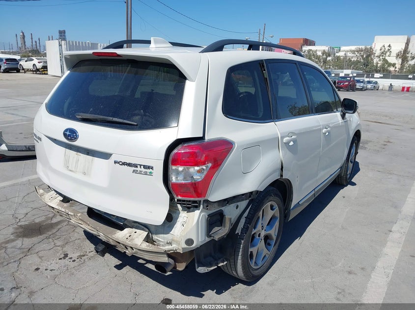 2016 Subaru Forester VIN JF2SJAXC7GH454786 IAAI salvage auction — FRONT & REAR, Salvage (California), sold $1,700 on 2026-07-08 (photo 4)