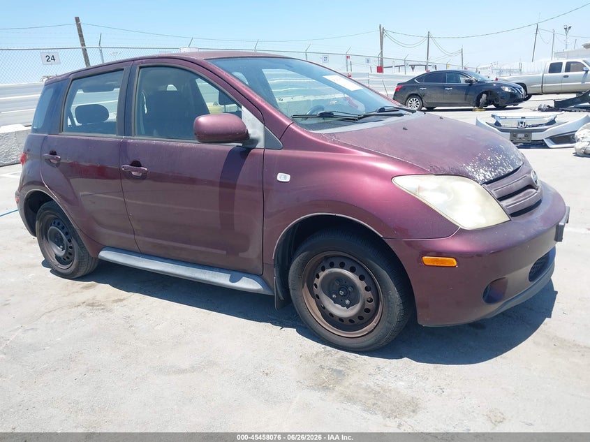 2005 Scion Xa VIN JTKKT624350116733 IAAI salvage auction — FRONT & REAR, Salvage (California), sold $750 on 2026-08-26 (photo 1)