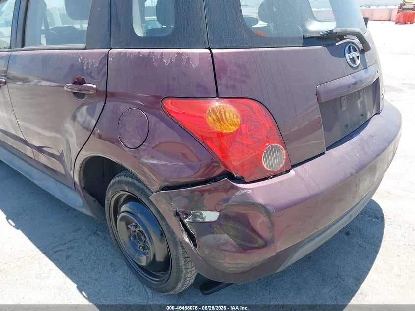 2005 Scion Xa VIN JTKKT624350116733 IAAI salvage auction — FRONT & REAR, Salvage (California), sold $750 on 2026-08-26 (photo 6)