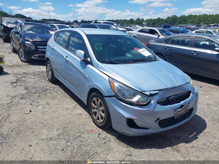 2013 Hyundai Accent VIN KMHCT5AE1DU081127 IAAI salvage auction — FRONT END, Salvage (Georgia), sold $25 on 2026-07-29 (photo 1)