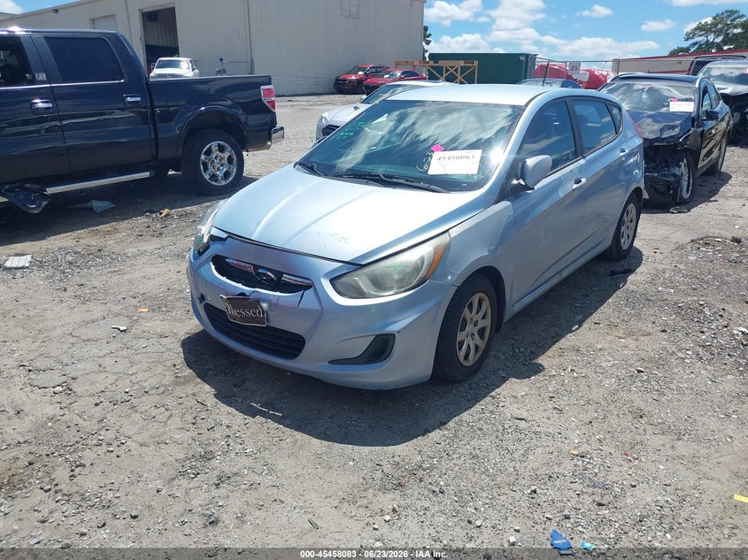 2013 Hyundai Accent VIN KMHCT5AE1DU081127 IAAI salvage auction — FRONT END, Salvage (Georgia), sold $25 on 2026-07-29 (photo 2)